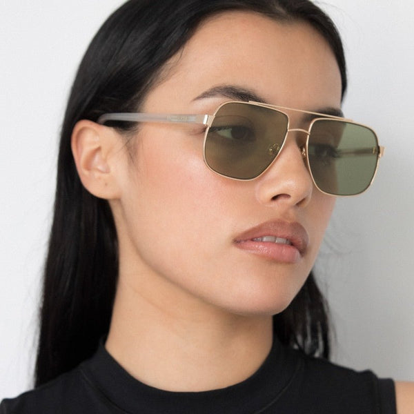 Amelia / Gold Jelly & Green Lens - Shade Files
